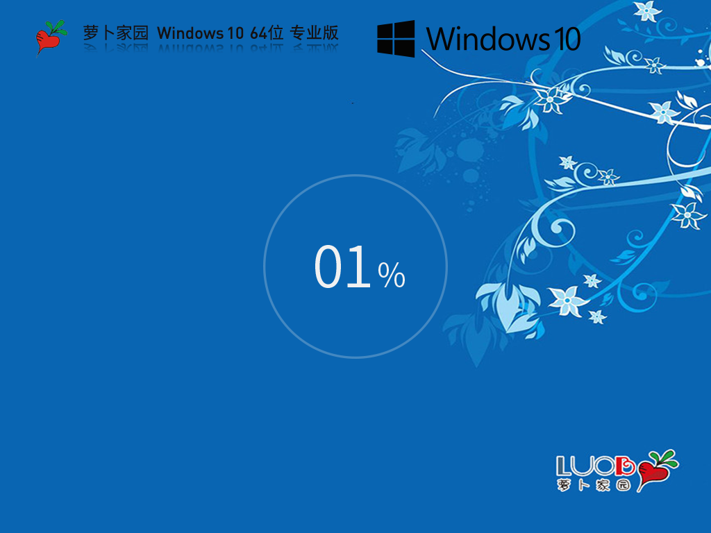 【萝卜家园】Windows10 22H2 64位 官方专业版